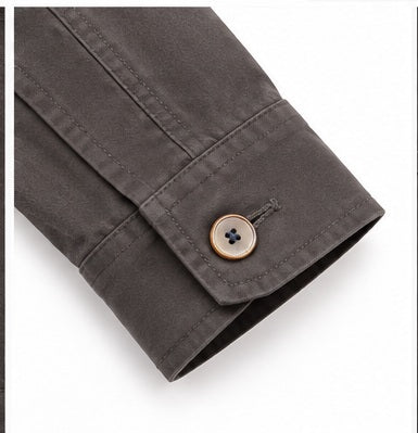 Parka sahariana marrón chocolate