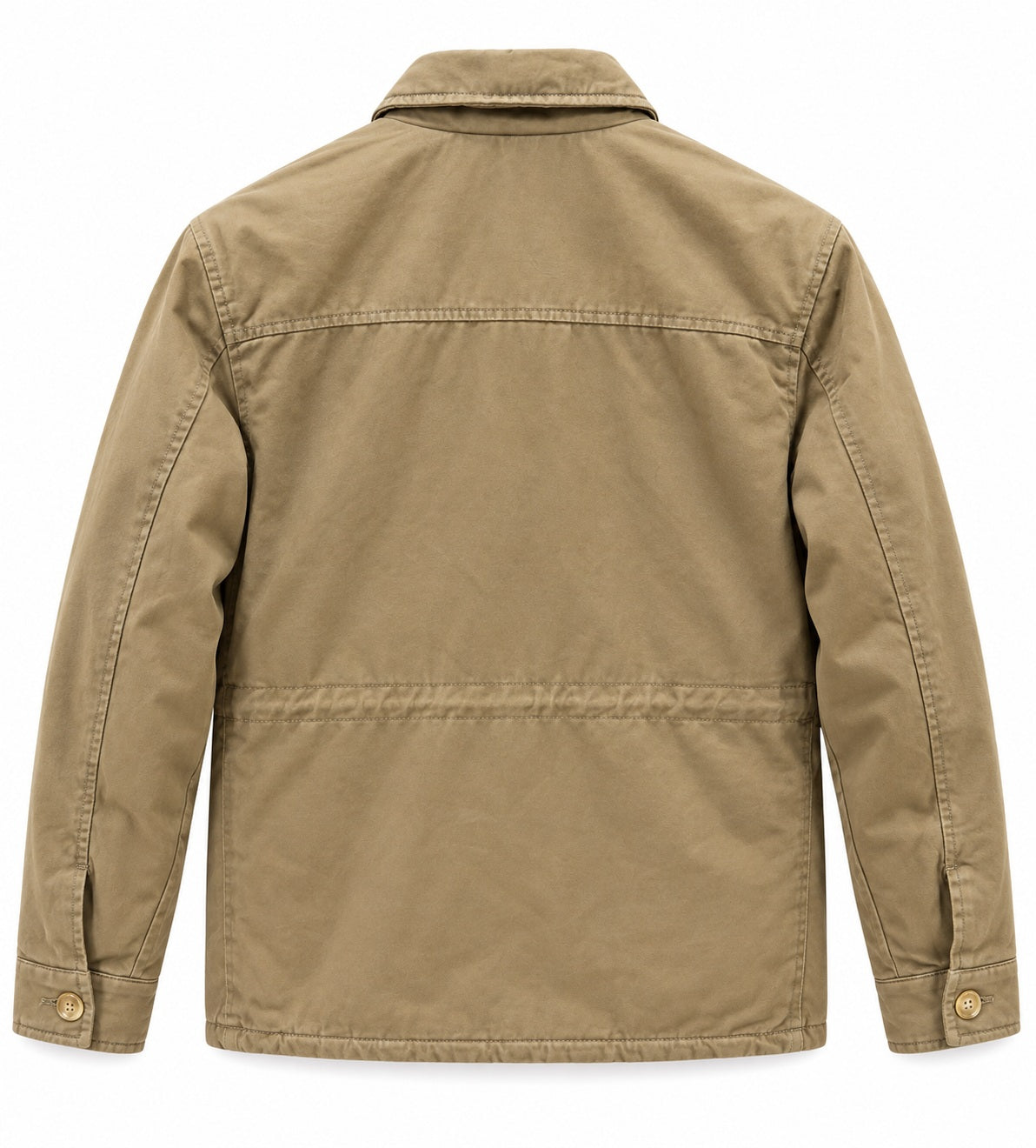Parka clásica camel