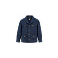 Parka sahariana azul marino